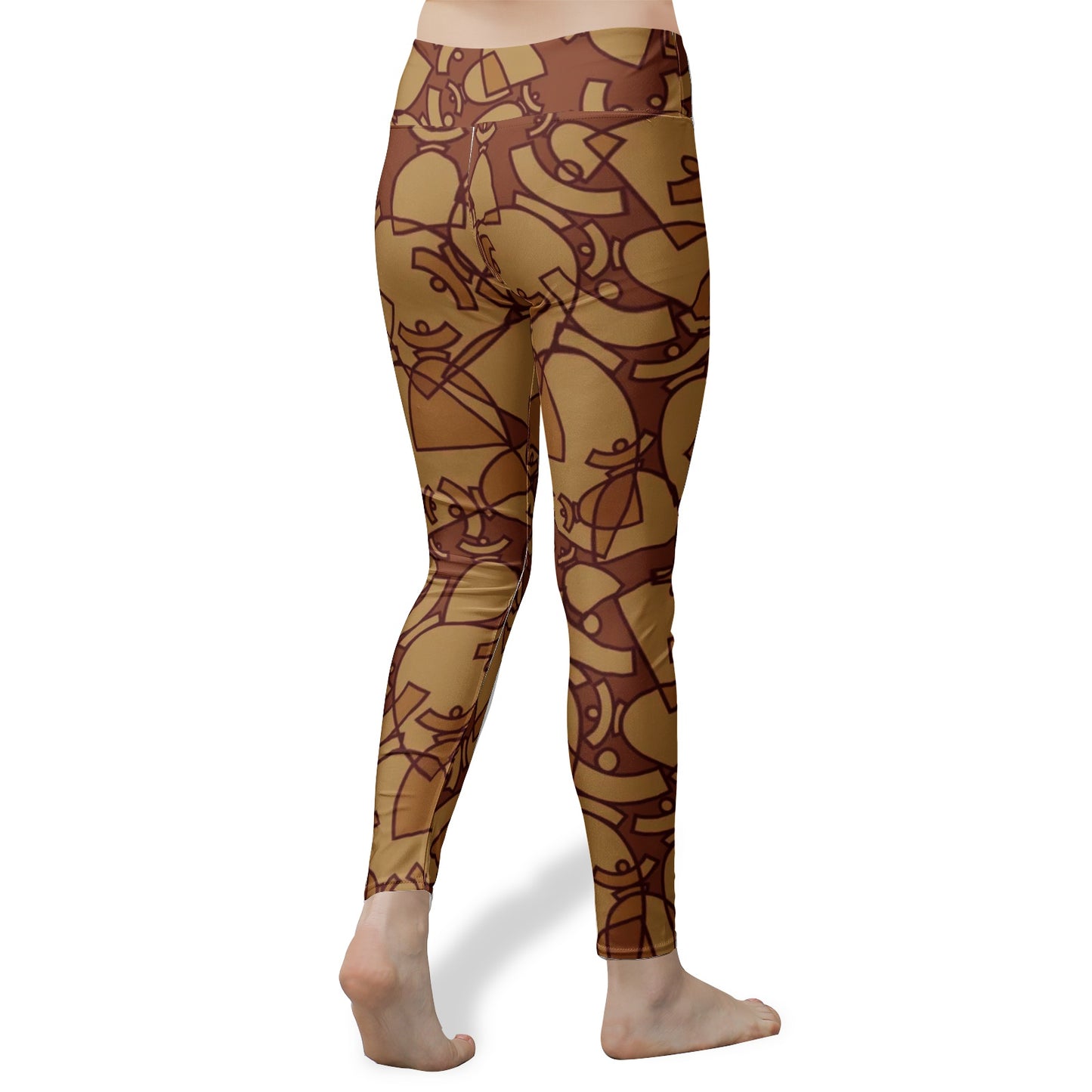 Leggings taille haute Yogga ou sport "Dolores soft Autumn"