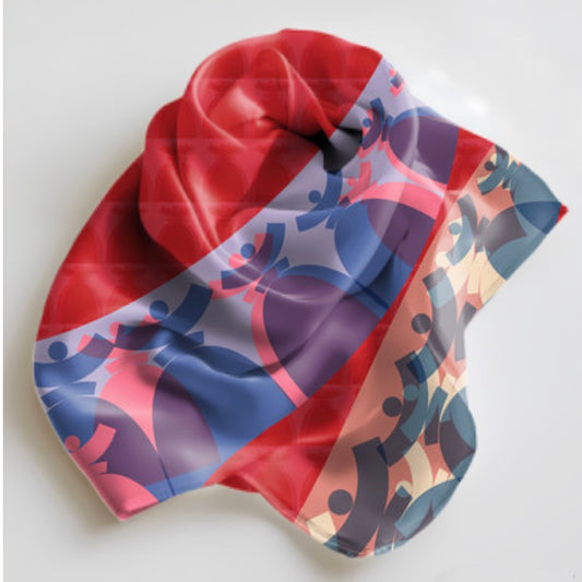 La boutique Narbero. Foulard Dolores, “ RED DREAM“