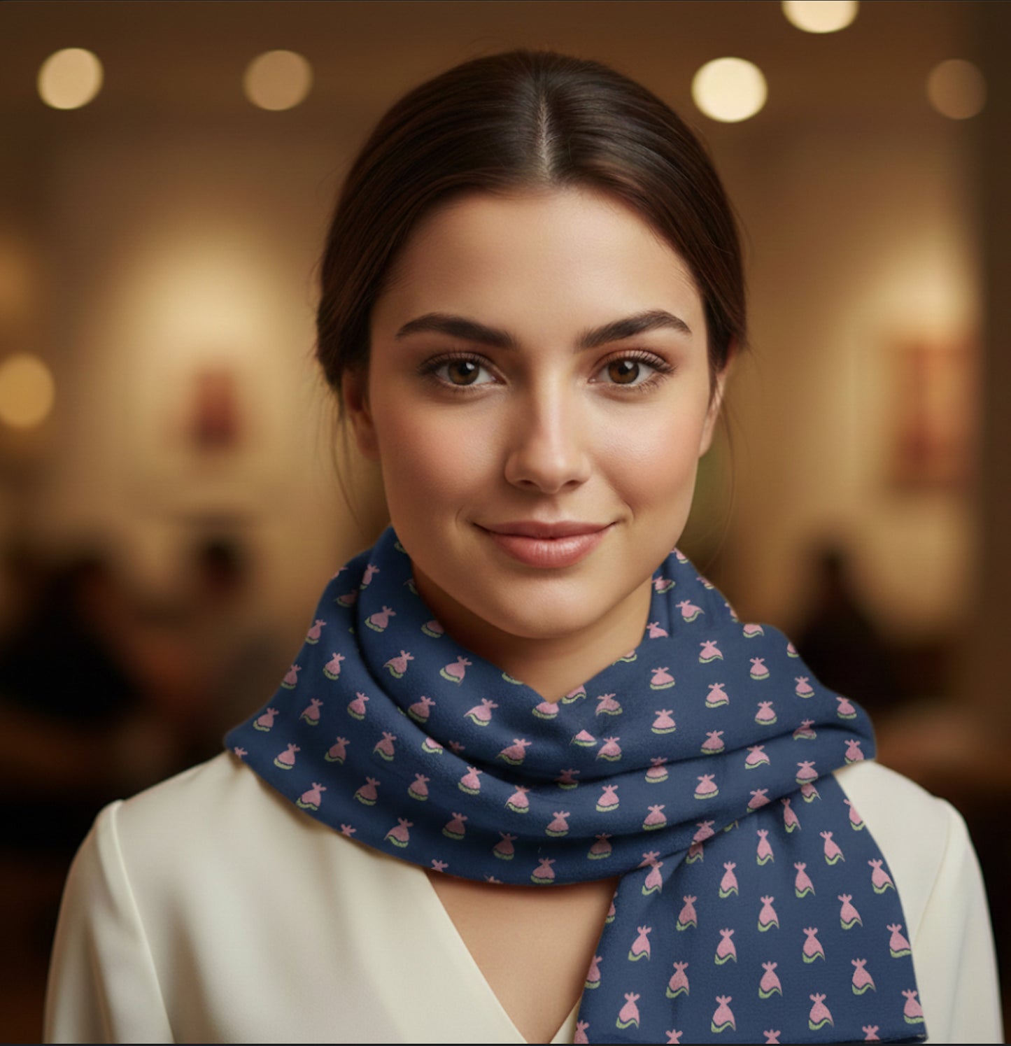 La boutique Narbero. Foulard Dolores, “ TANGO “