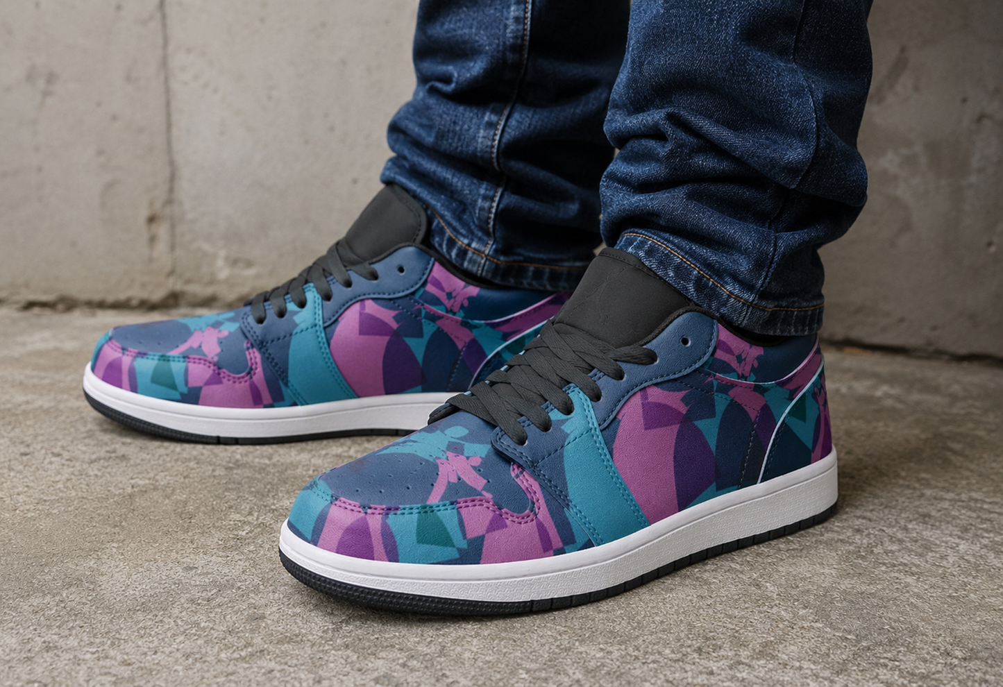 Unisex Low Top Leather Sneakers