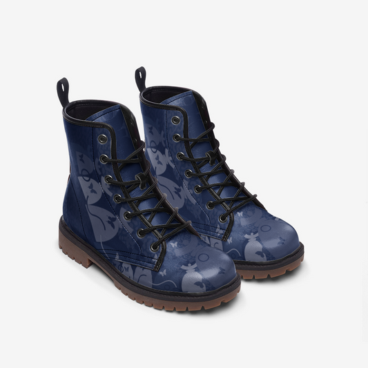 Bottes en cuir Dolores Blue Night