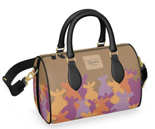 Dolores signature, mini sac a main cuir Dolores "Symphonie"