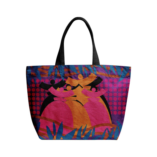 La boutique Narbero. Sac fourre-tout en toile naturelle Dolores, "Samba"