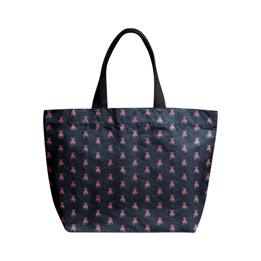 La boutique Narbero. Sac fourre-tout en toile naturelle Dolores, "Tango"