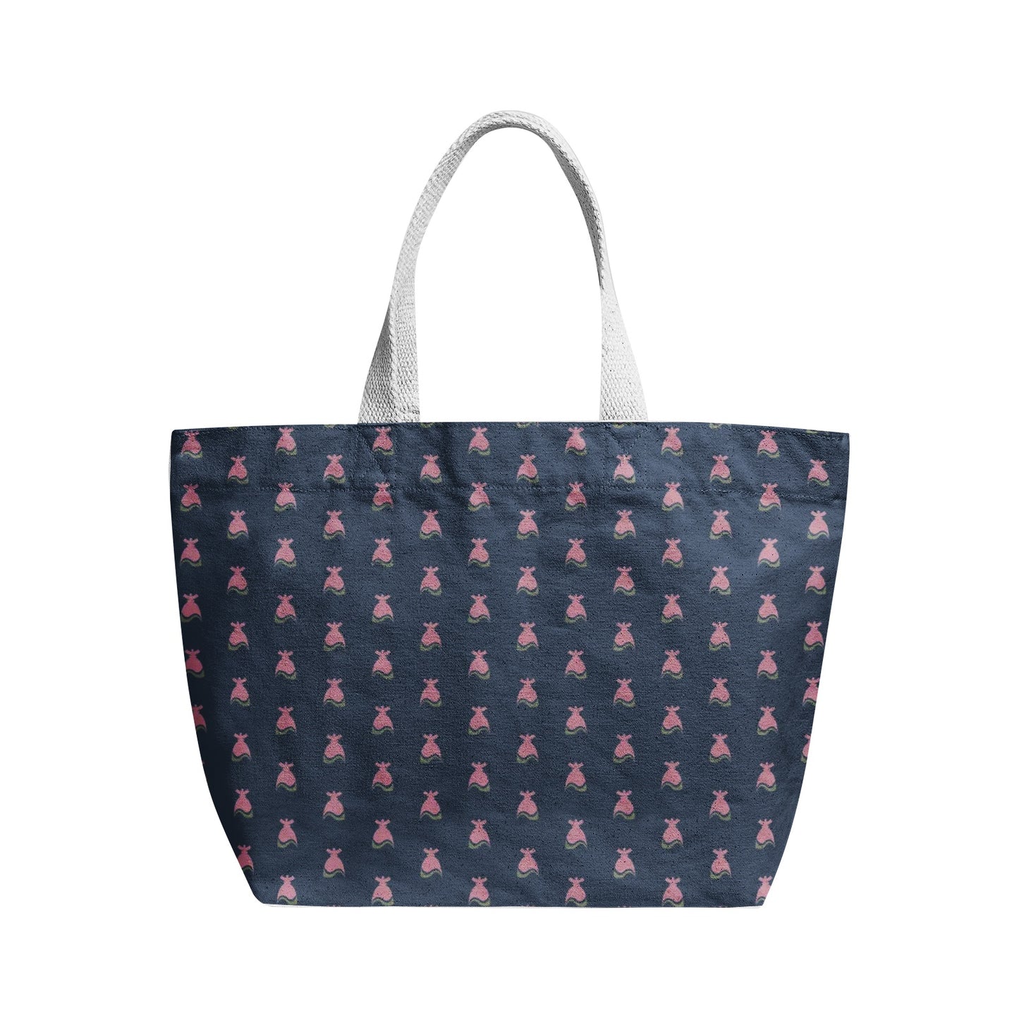 La boutique Narbero. Sac fourre-tout en toile naturelle Dolores, "Tango"
