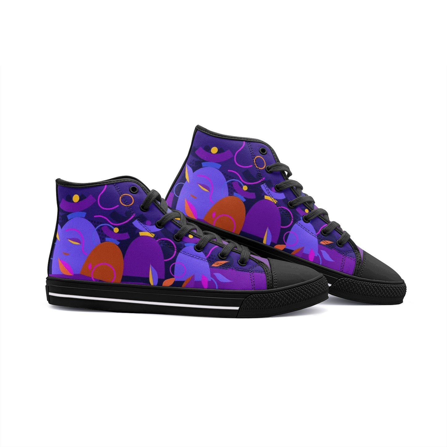 Dolores signature, Baskets hautes en toile unisexe Dolores, "Calypso".