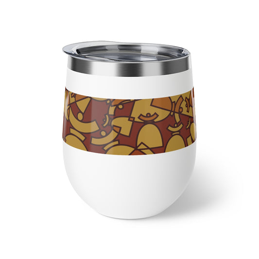 La boutique Narbero. Gobelet isotherme Dolores, "Brown Mosaic"