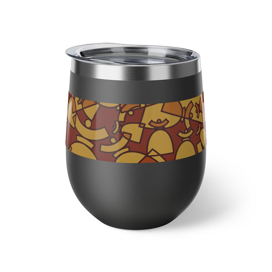 La boutique Narbero. Gobelet isotherme Dolores, "Brown mosaic"