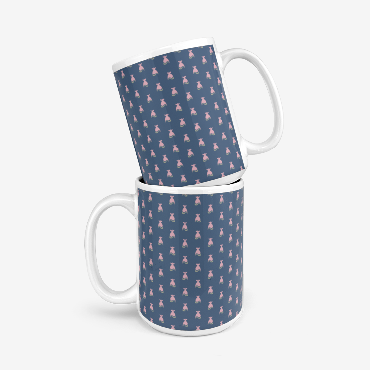 Mug Dolores en bleu