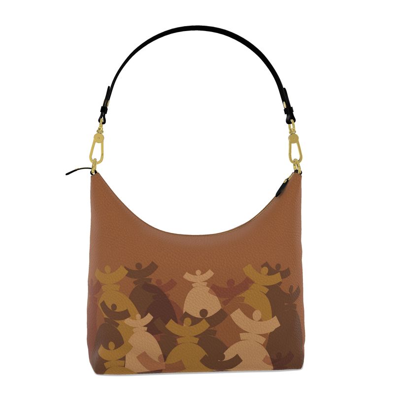 Dolores signature 'FARMELL' HOBO BAGS Sac cuir Dolores "DUNE"