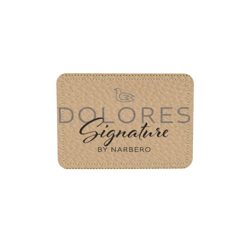Dolores signature, sac "Bucket Bag" Dolores en Cuir "DUNE"