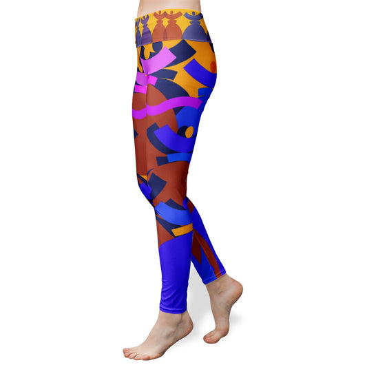 Leggings  taille haute Yogga ou sport "Dolores California"
