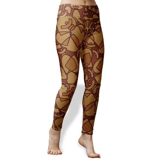 Leggings  taille haute Yogga ou sport "Dolores soft Autumn"