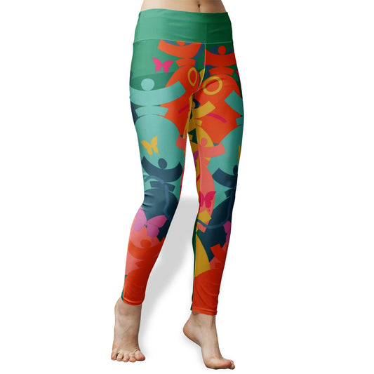 Leggings  taille haute Yogga ou sport "Dolores Louisiana"