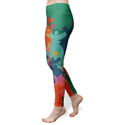 Leggings  taille haute Yogga ou sport "Dolores Louisiana"