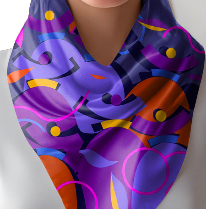 La boutique Narbero. Foulard Dolores, "Calypso"