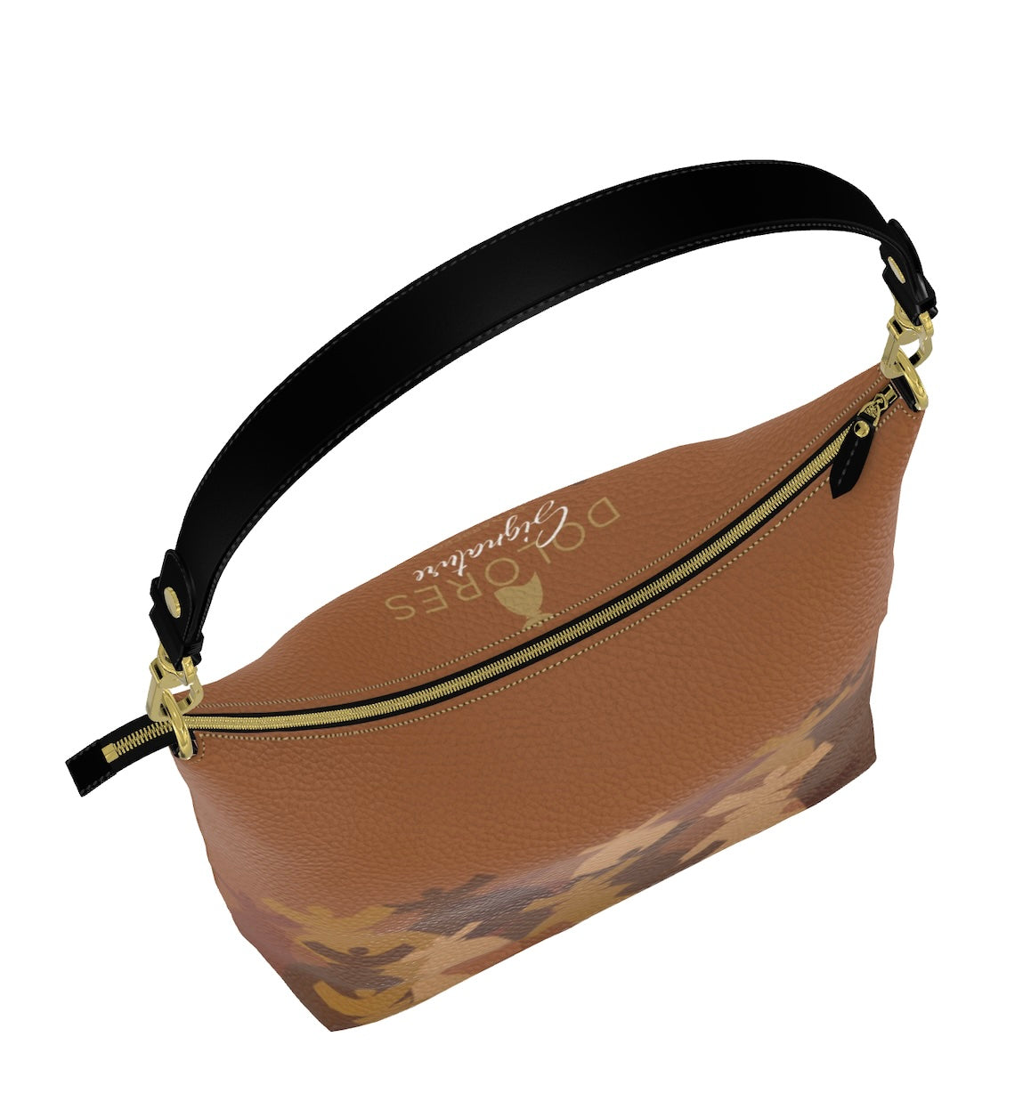 Dolores signature 'FARMELL' HOBO BAGS Sac cuir Dolores "DUNE"