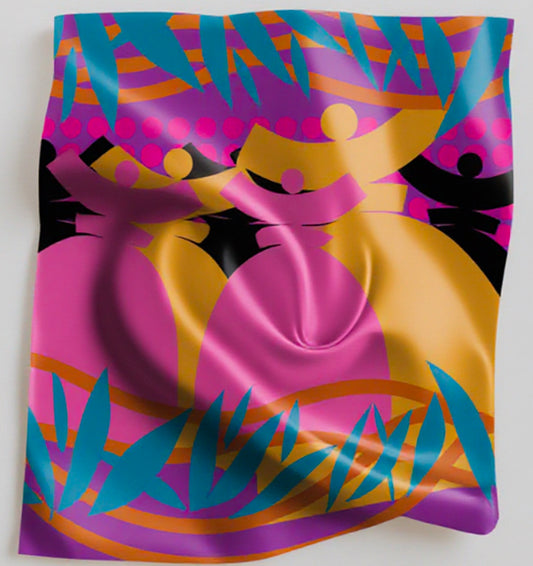 La boutique Narbero. Foulard Dolores, “ SAMBA"