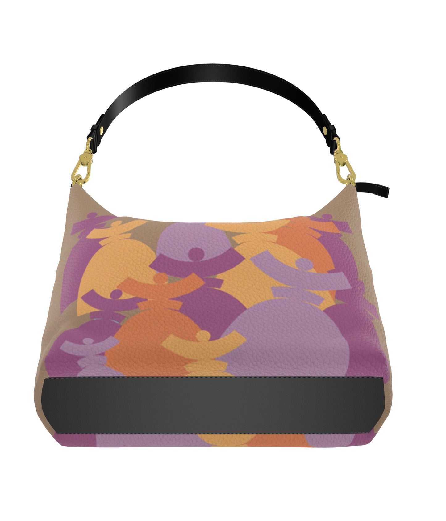 Dolores signature 'FARMELL' HOBO BAGS Sac cuir Dolores Chamois