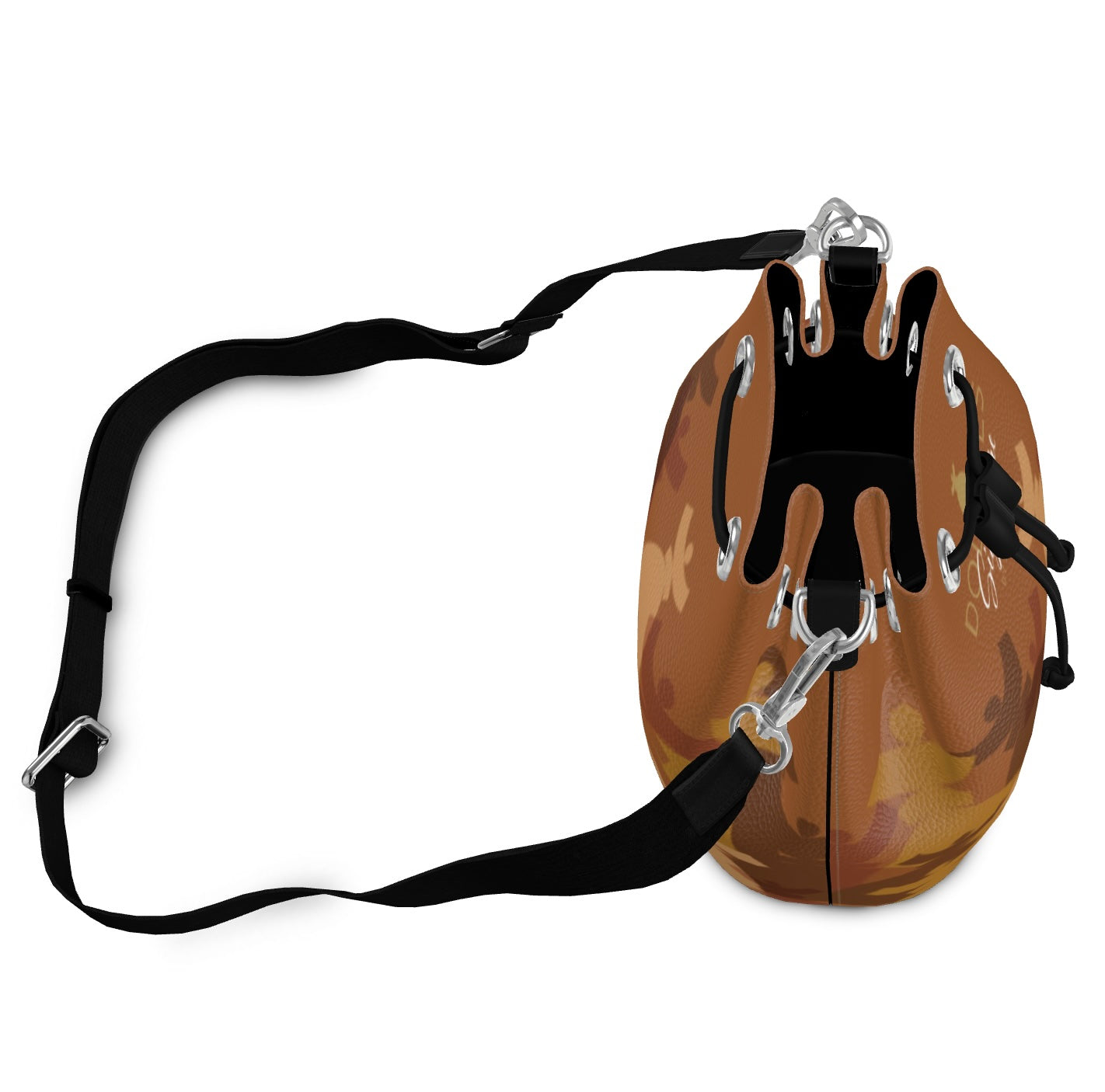 Dolores signature, sac "Bucket Bag" Dolores en Cuir "DUNE"