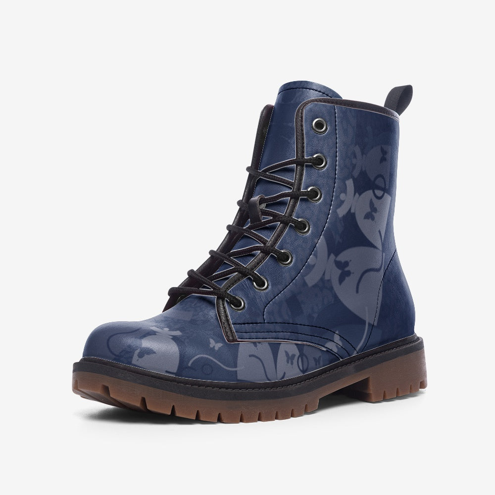 Bottes en cuir Dolores Blue Night