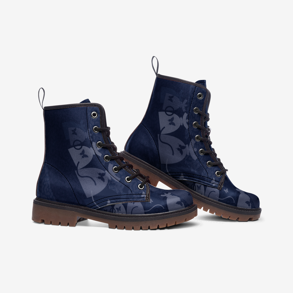 Bottes en cuir Dolores Blue Night