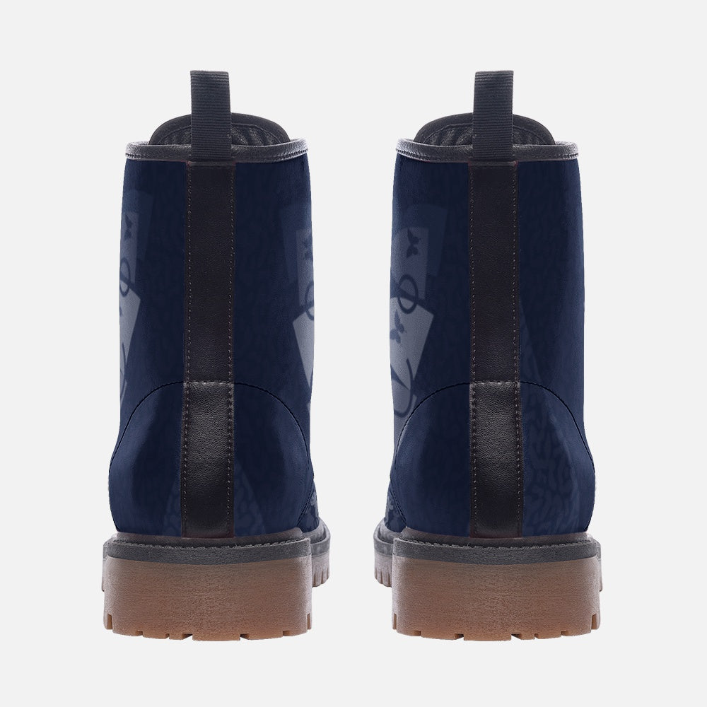Bottes en cuir Dolores Blue Night