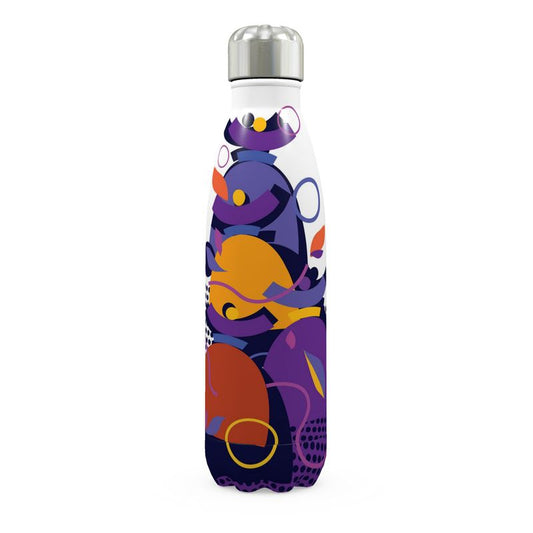 La boutique Narbero. Gourde isotherme en inox Dolores, "Samba blanc"