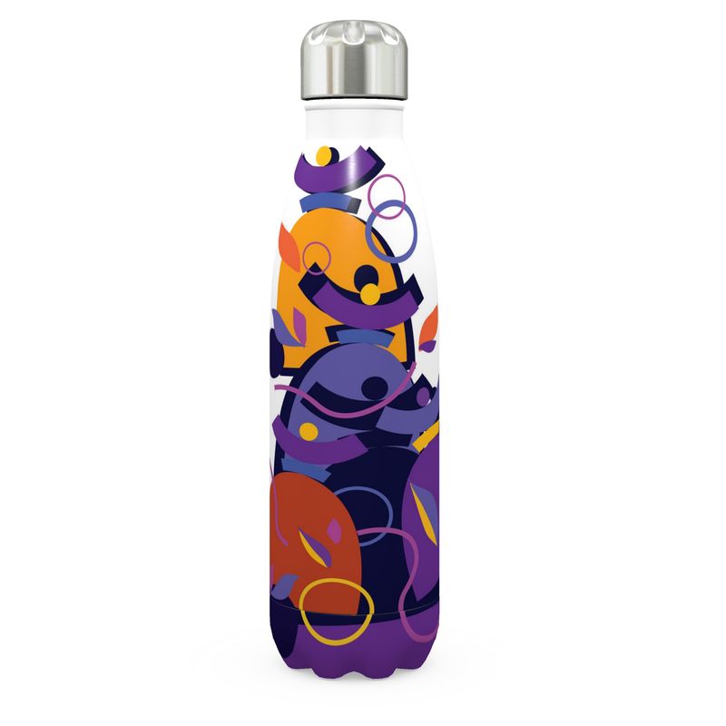 La boutique Narbero. Gourde isotherme en inox Dolores, "Samba blanc"