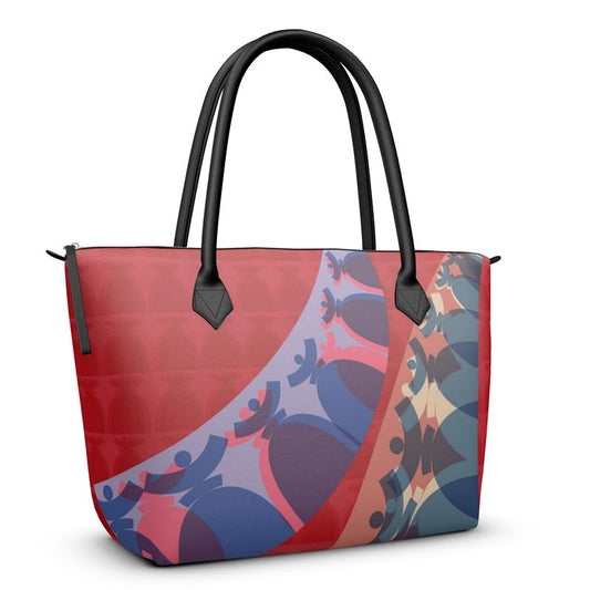 la boutique Narbero, Zip top hand bag "Fatima"