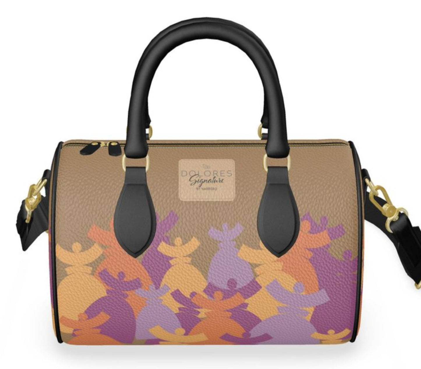Dolores signature, mini sac a main cuir Dolores "Symphonie"