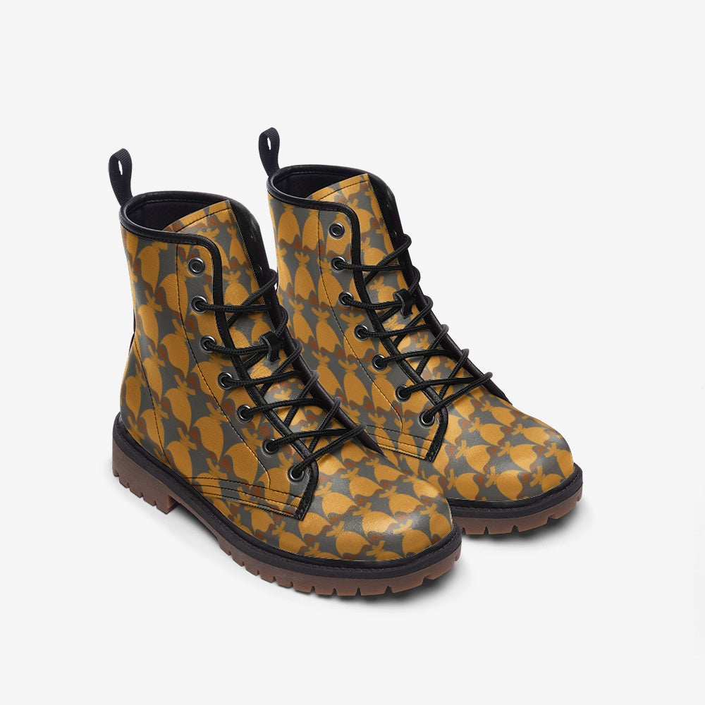 La boutique Narbero. Boots légères en cuir décontractées Dolores, "Monogramme"