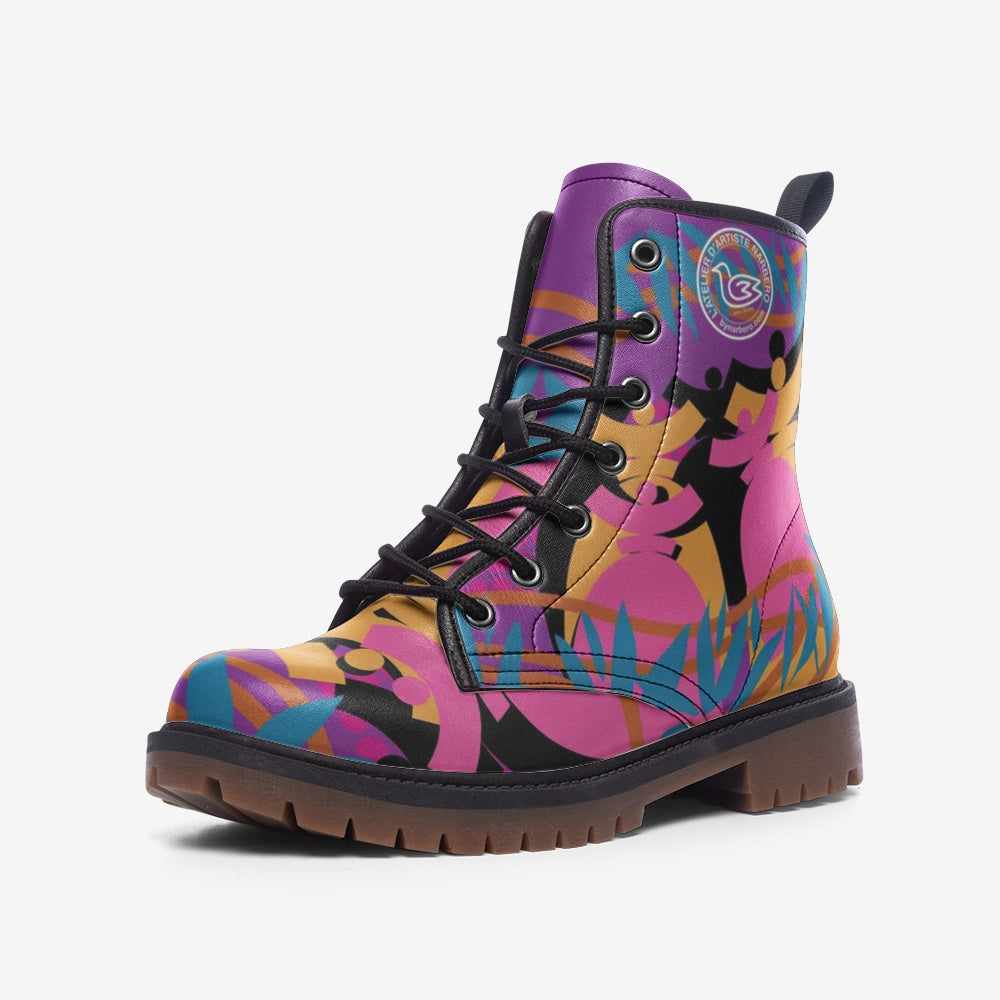 La boutique Narbero. Boots légères en cuir décontractées Dolores, "Samba"