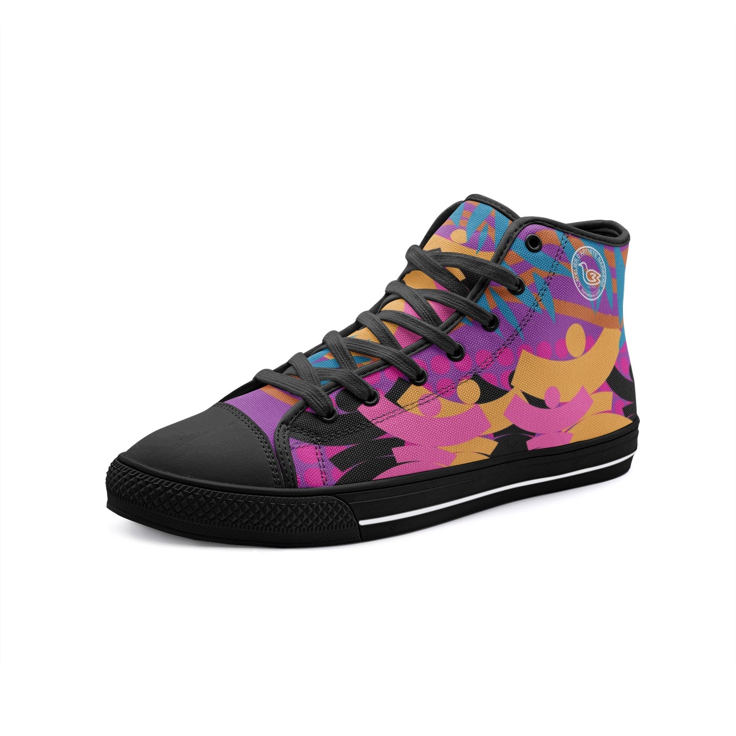 La boutique Narbero. Baskets hautes en toile unisexe Dolores, "Samba".